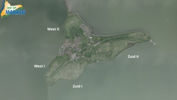 Weg Marken update Weghalen puinfundering West- en Zuidkade Marken 